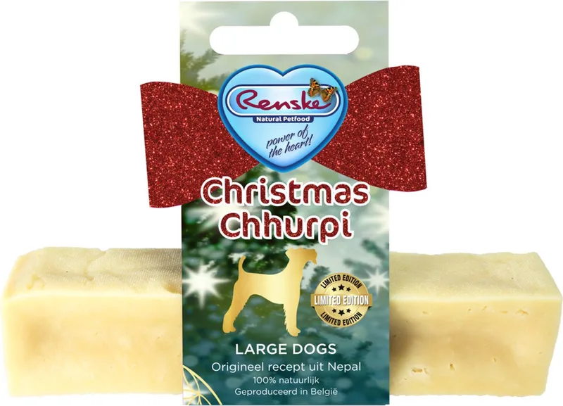 Chhurpi - Kerst Kauwkluif - Hondensnack - L de Renske – photo produit