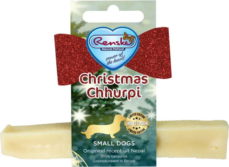 Chhurpi - Kerst Kauwkluif - Hondensnack - S by Renske – product photo