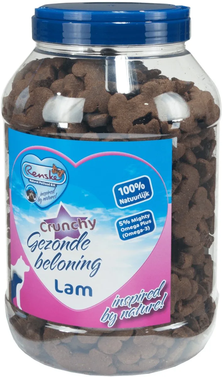 Gezonde Beloning Koekjes Hondensnack - Lam - 2 kg von Renske – Produktfoto