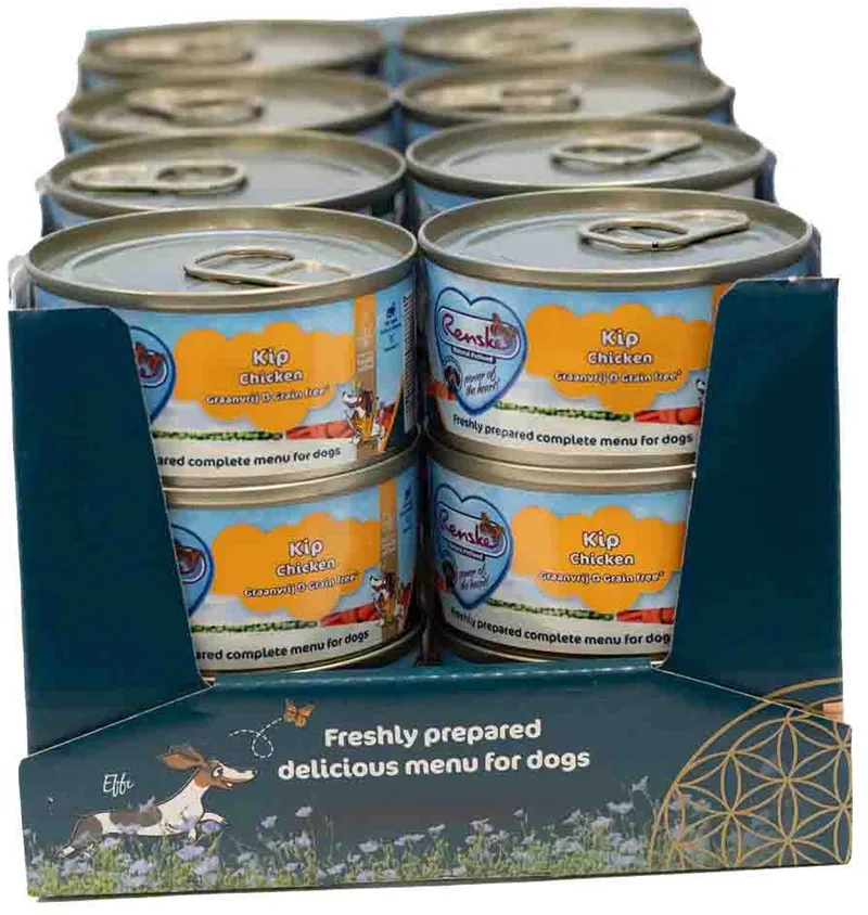 HOND VERS VLEES KIP GRAANVRIJ 24X95 GR by Renske – product photo