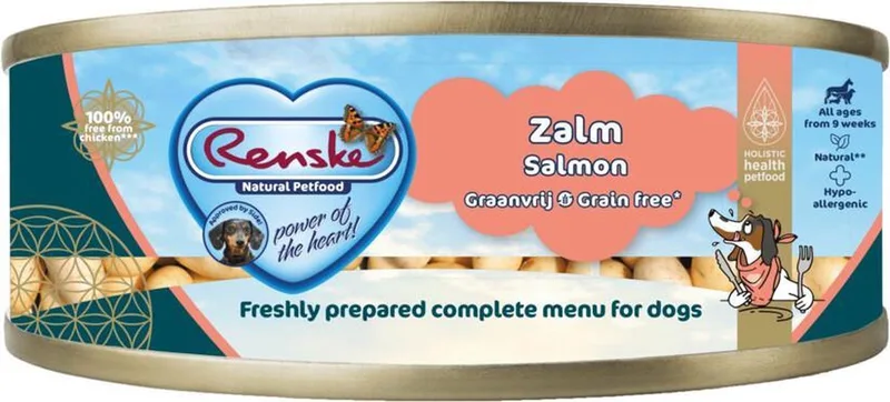 hond vers vlees zalm graanvrij by Renske – product photo