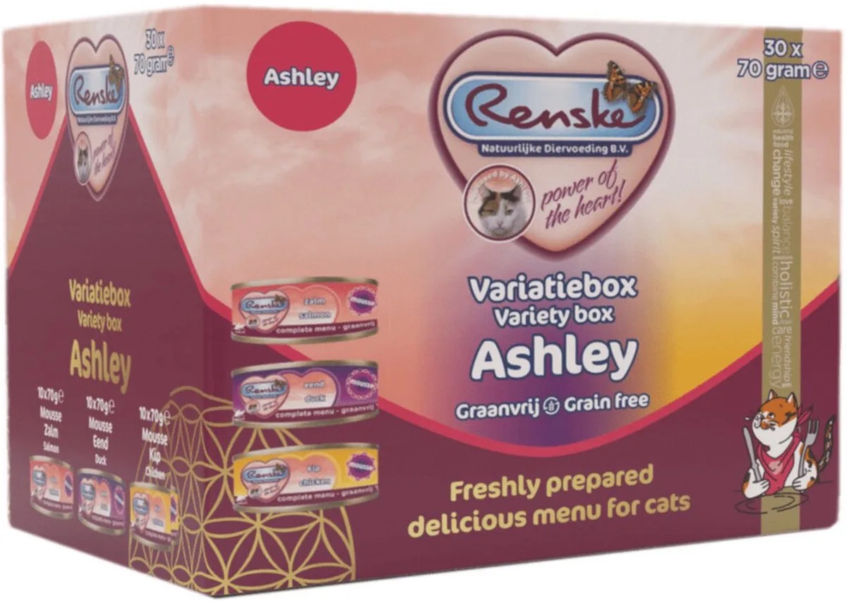Vers Kat Variatiebox Ashley 30 x 70 gr by Renske – product photo