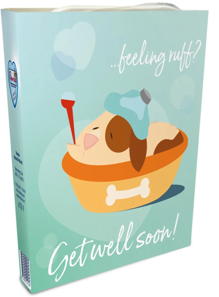 Woef Gift Get Well Soon - 10 x - Voordeelverpakking van Renske – productfoto
