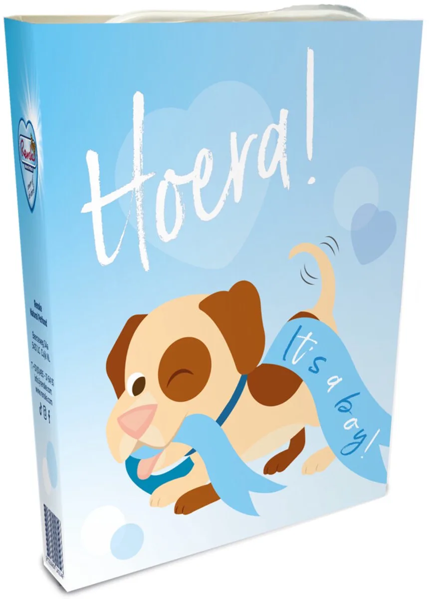 Woef Gift It’s A Boy - 10 x - Voordeelverpakking by Renske – product photo