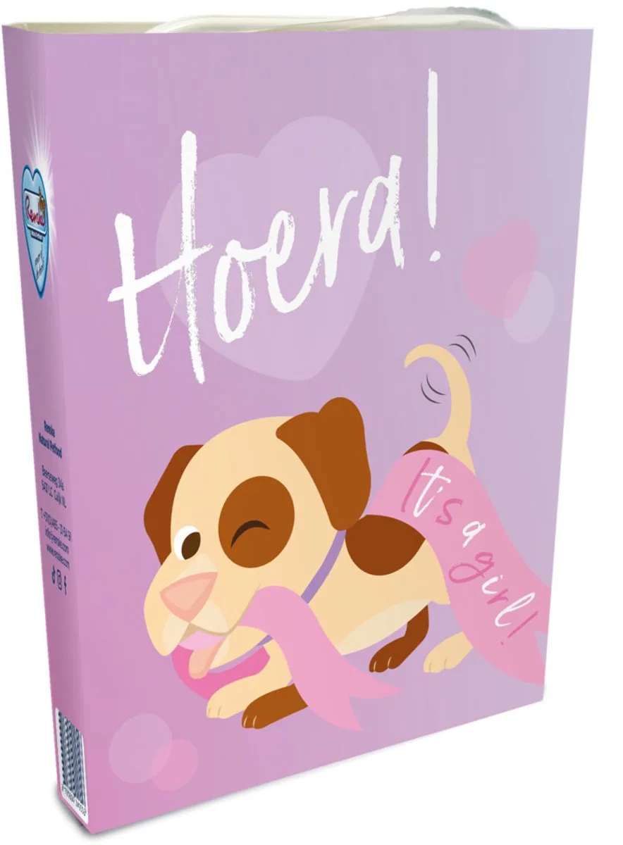 Woef Gift It’s A Girl - 10 x - Voordeelverpakking van Renske – productfoto