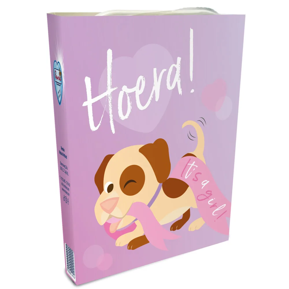 Woef Gift It’s A Girl van Renske – productfoto