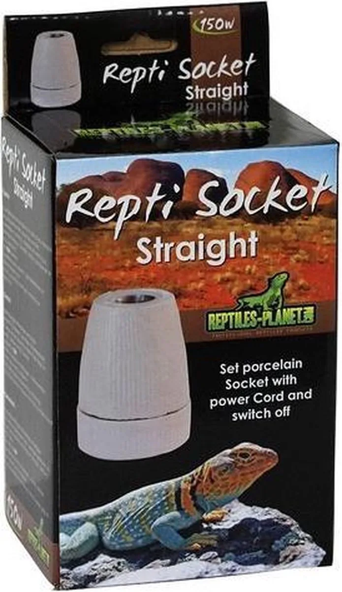 Reptiles-Planet Repti Socket 9x7x17 cm Zwart by Repti Planet in Beige – product photo