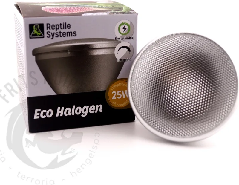 Eco Halogen Spot 25w - Terrarium Halogeen Lamp von Reptile Systems in Weiß – Produktfoto