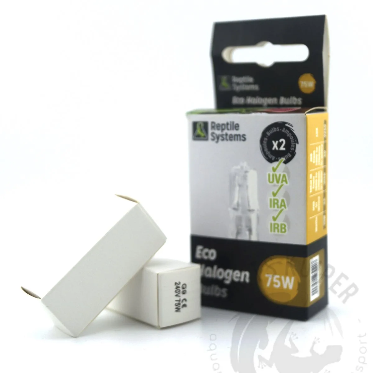 Eco Halogen Spot Vervanglampjes 75w 2st från Reptile Systems i Vit – produktbild