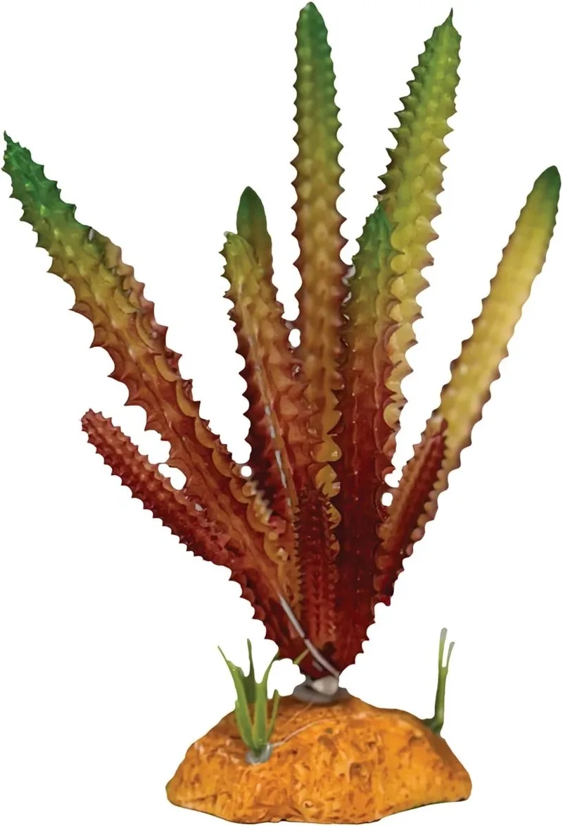 Cactus kunstplant Needle Red terrariumdecoratie voor reptielen en amfibieën by Repto in Red – product photo