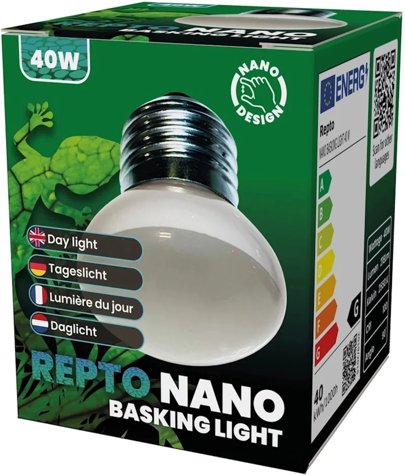 Nano Basking Spot Light - Warmte Lamp von Repto in Color – Produktfoto