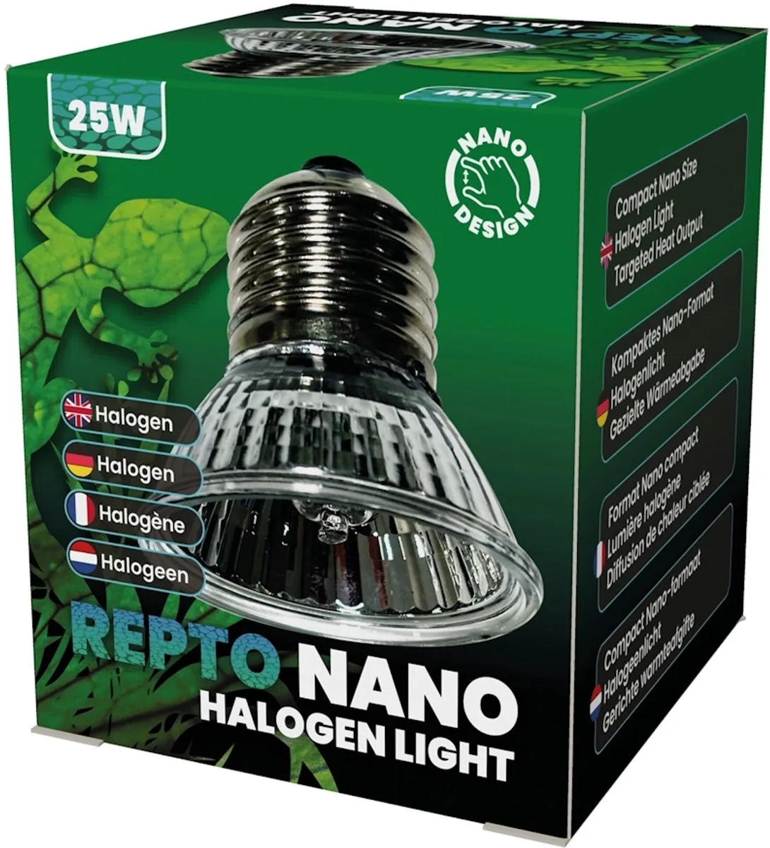 Nano Halogen Light - Halogeen Warmte Lamp by Repto in Color – product photo