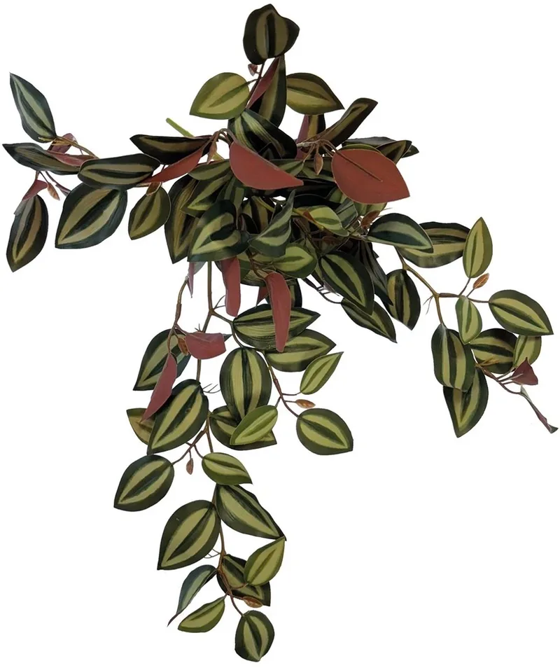 Plant Hanging Red Back 46CM kunst hangplant voor terrarium von Repto in Rot – Produktfoto