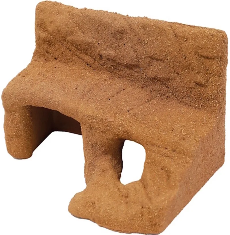 Spider Hotel terrarium schuilplaats voor spinnen en reptielen | diverse maten 19 x 13 x 13CM de Repto en Marron – photo produit