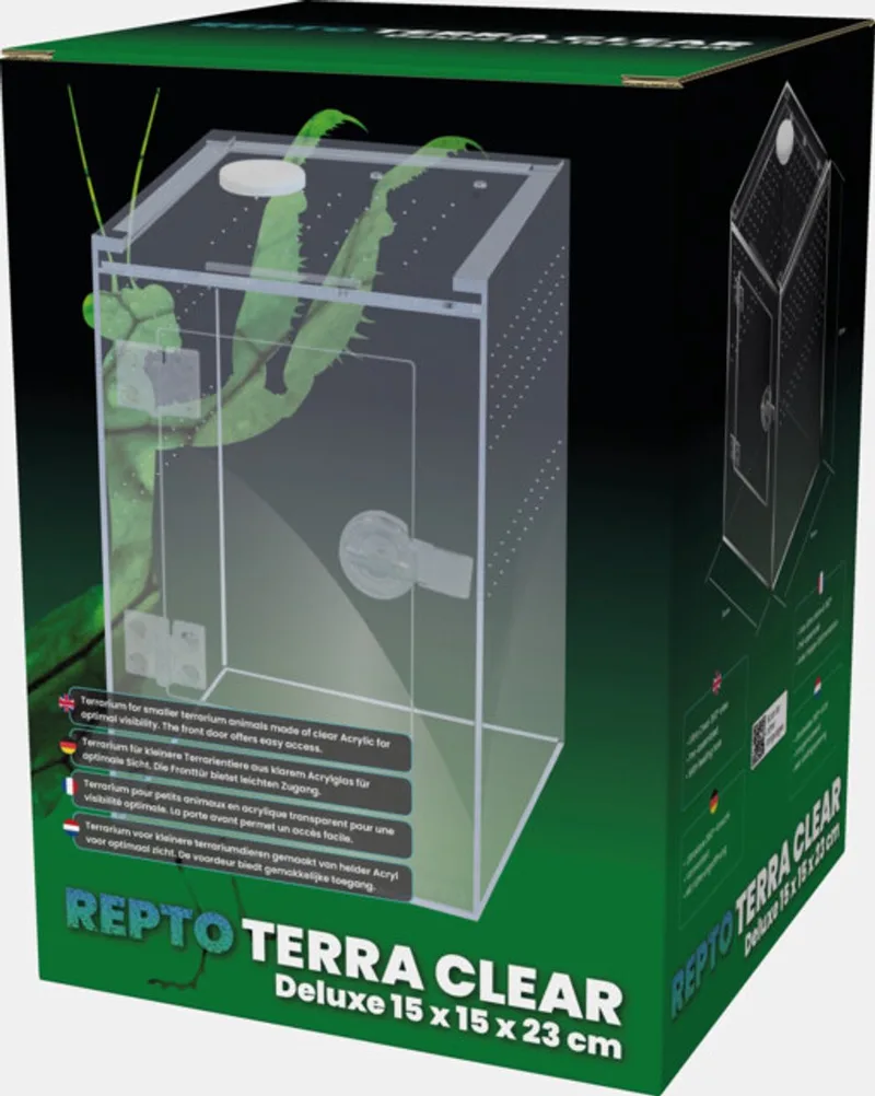 Terra Clear Deluxe - Insecten Terrarium by Repto in Color – product photo