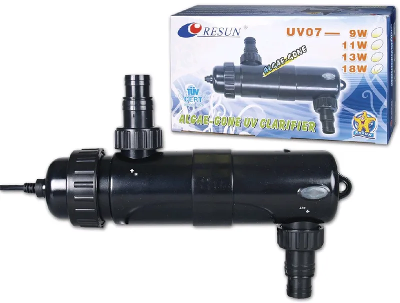 UV Filter 11 watt Resun UV8 aquarium UV+ by Resun – product photo