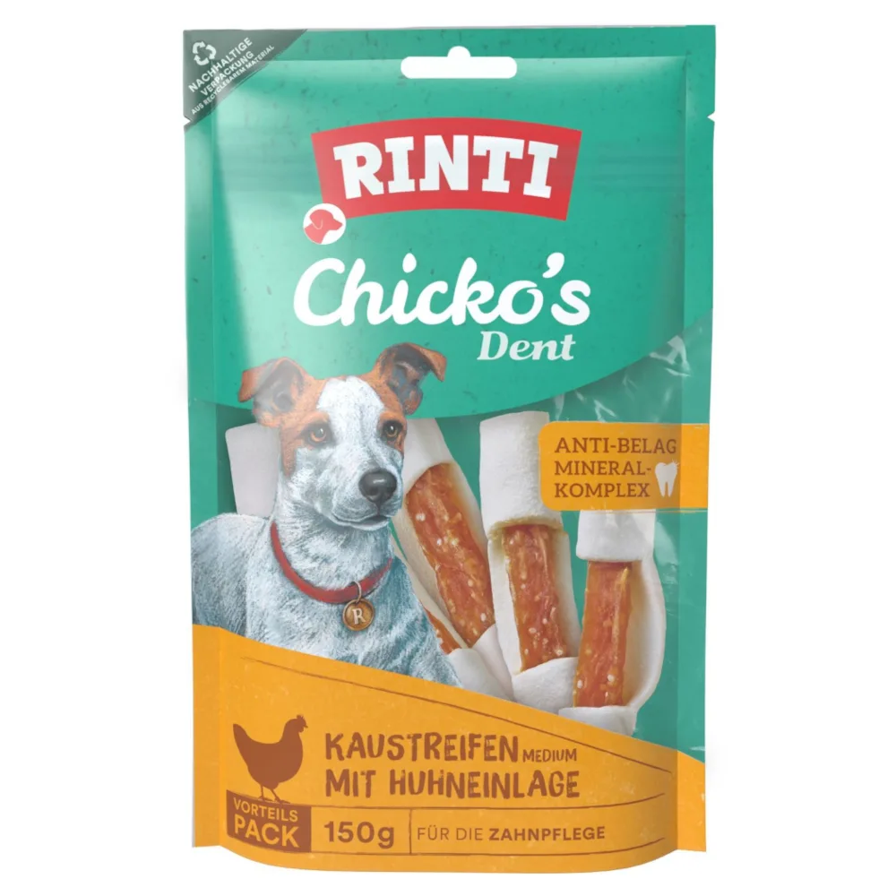 150g Chicko Chew Kip RINTI Hondensnacks by Rinti – product photo