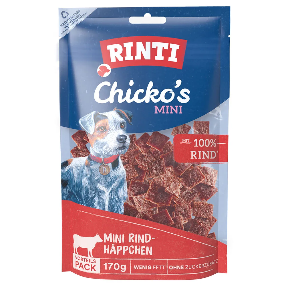 170g Rinti Extra Chicko Mini 2 x Rund Hondensnacks by Rinti – product photo