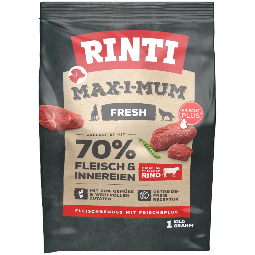 1kg Max-i-mum Rund RINTI Hondenvoer by Rinti – product photo