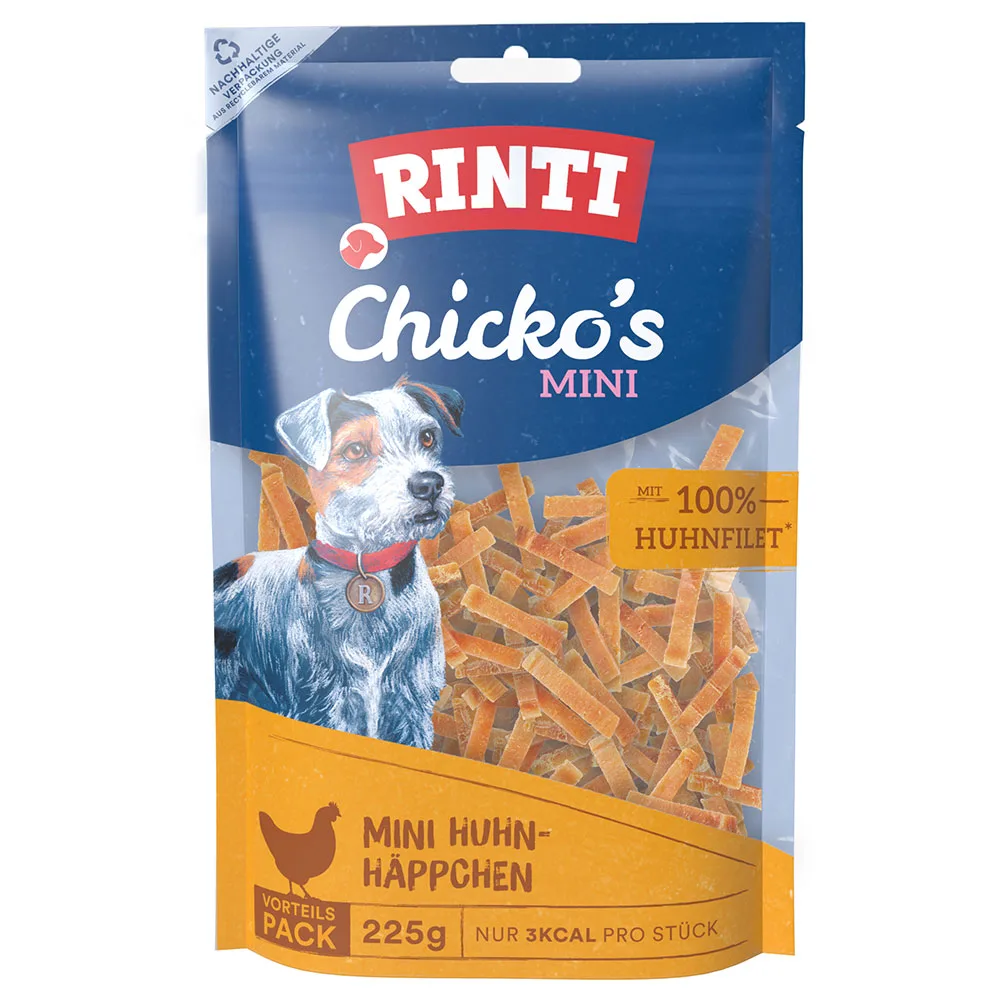 225g Extra Chicko Mini Kip Rinti Hondensnack by Rinti – product photo