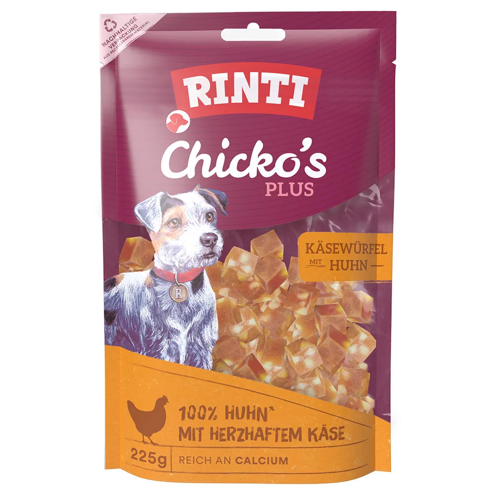 225g Rinti Chicko Plus Kaasblokjes Hondensnacks by Rinti – product photo