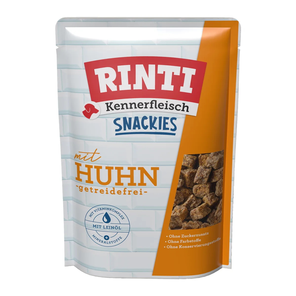 225g RINTI Kennerfleisch Snackies Kip Hondensnacks van Rinti – productfoto