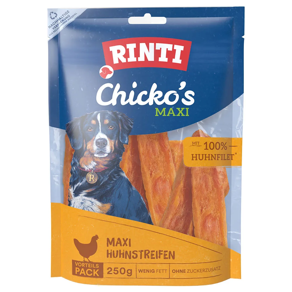 250g Chicko Gevogelte Maxi Kippenrepen, RINTI Hondensnacks från Rinti – produktbild
