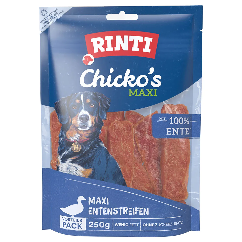 250g Extra Chicko Maxi - Eend RINTI Hondensnack by Rinti – product photo