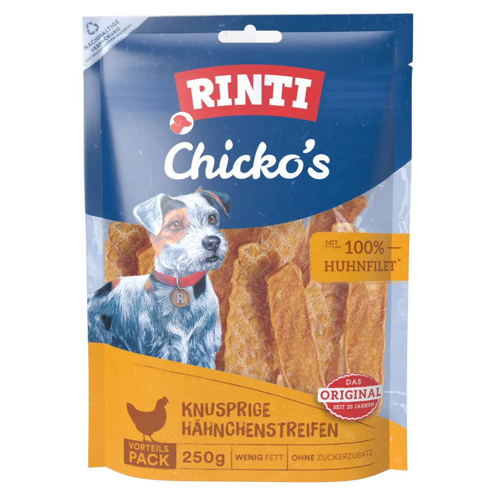 250g Rinti Chicko Kip Hondensnacks by Rinti – product photo
