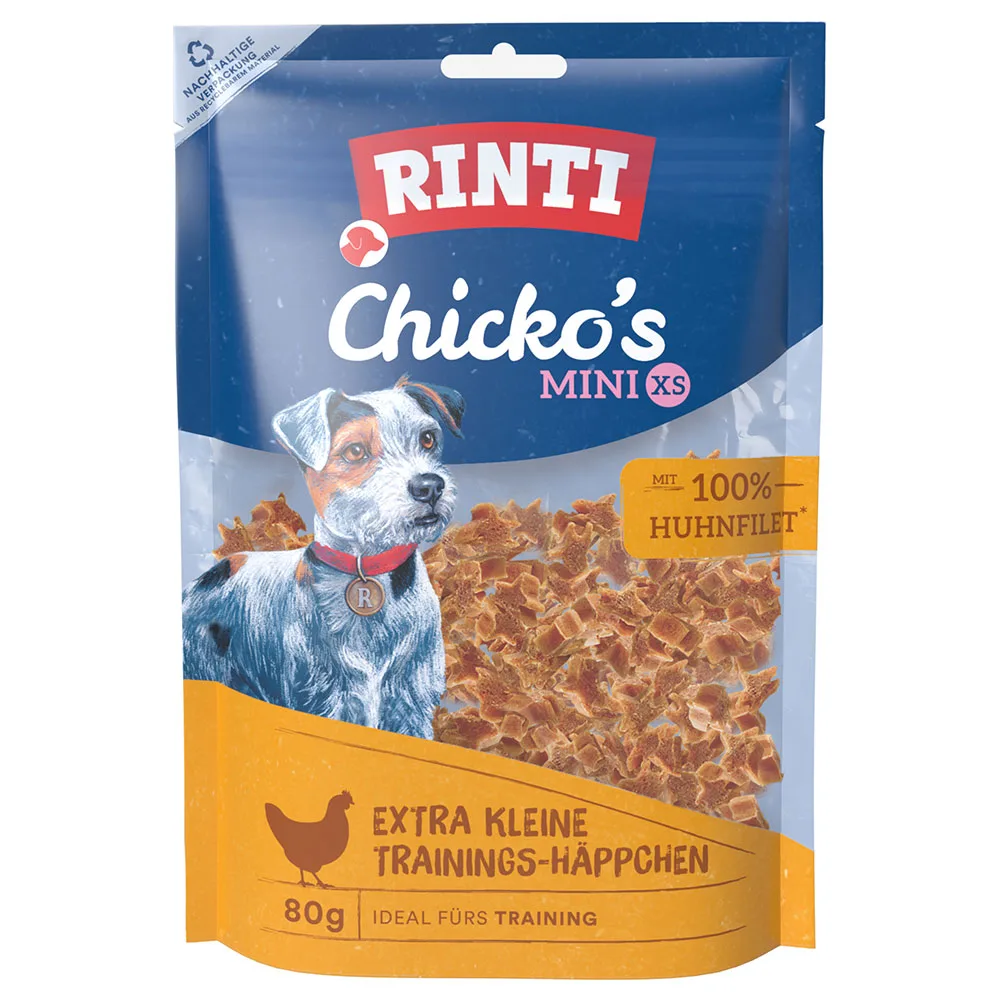 80g Rinti Extra Mini XS Kip Hondensnacks by Rinti – product photo