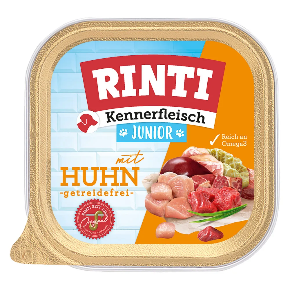 9x300g Kennerfleisch Kip RINTI Hondenvoer nat van Rinti – productfoto