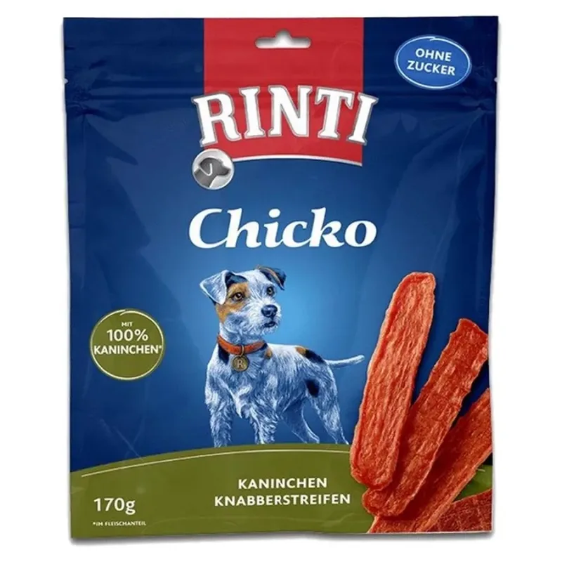 Chicko Hondensnack Met Konijn 170g van Rinti – productfoto