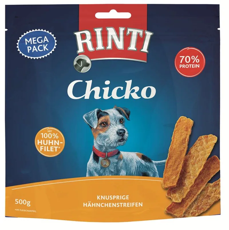 Chicko Maxi - Hondensnack - 2x500g - Kurkuma von Rinti – Produktfoto