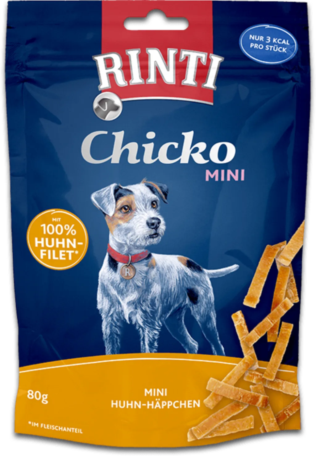 Chicko Mini 80g - Huhn de Rinti – photo produit