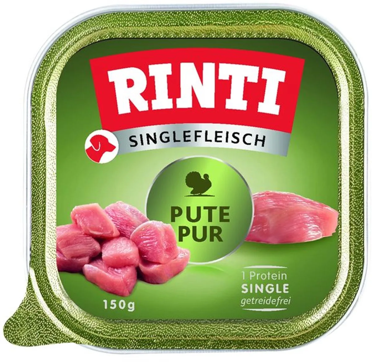 Enkelvoudig vlees 10x150g - Puur kalkoen de Rinti – photo produit