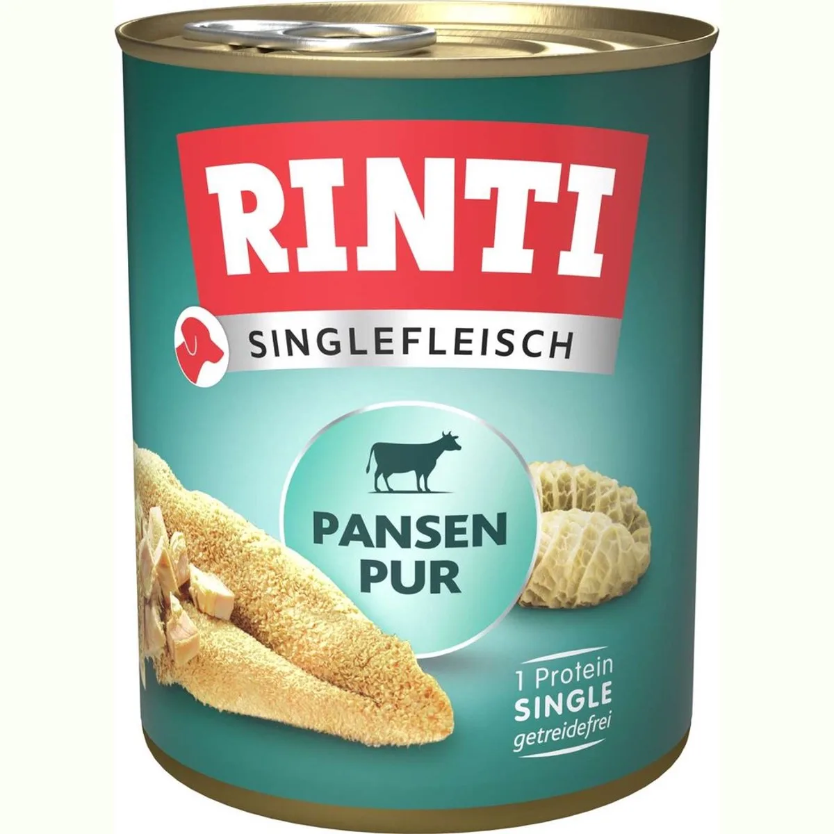 Enkelvoudig vlees 6x800g - Puur pens van Rinti – productfoto