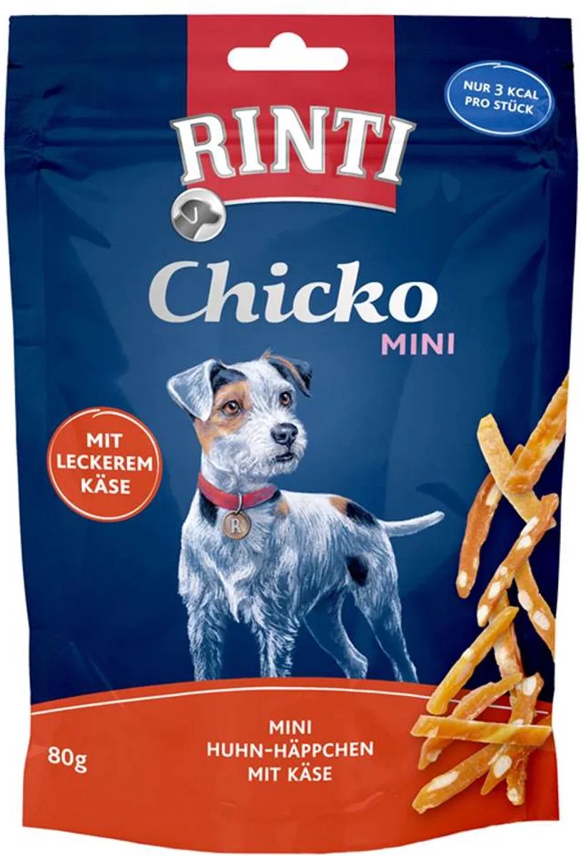 Extra Chicko Mini 12x80g - Kip & Kaas van Rinti – productfoto