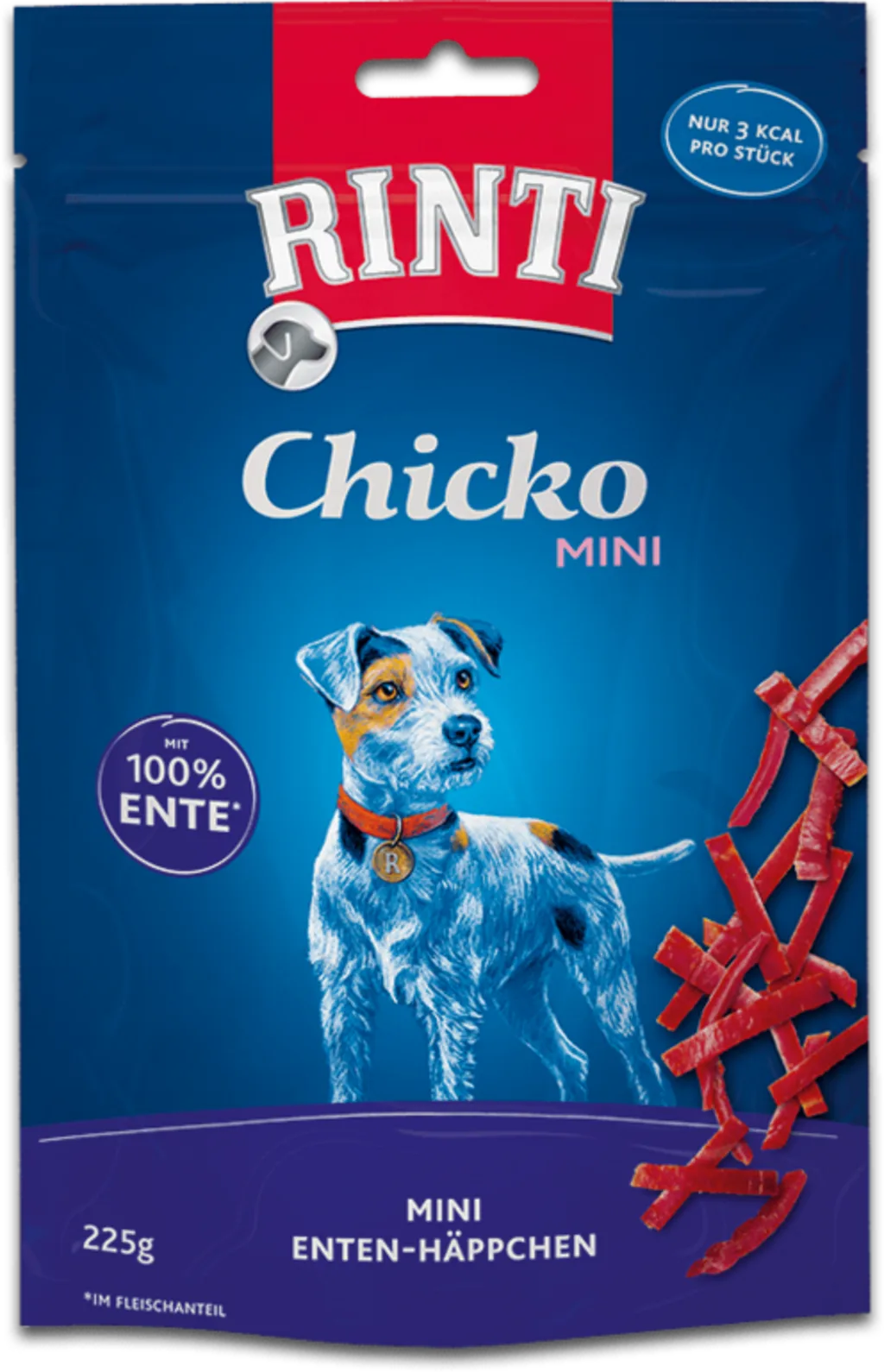 Extra Chicko Mini Ente - 225 g by Rinti – product photo