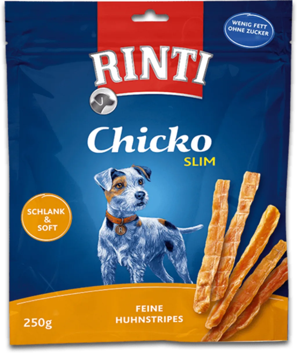 Extra Chicko snack 250g, Slim kip voorraadpak van Rinti – productfoto