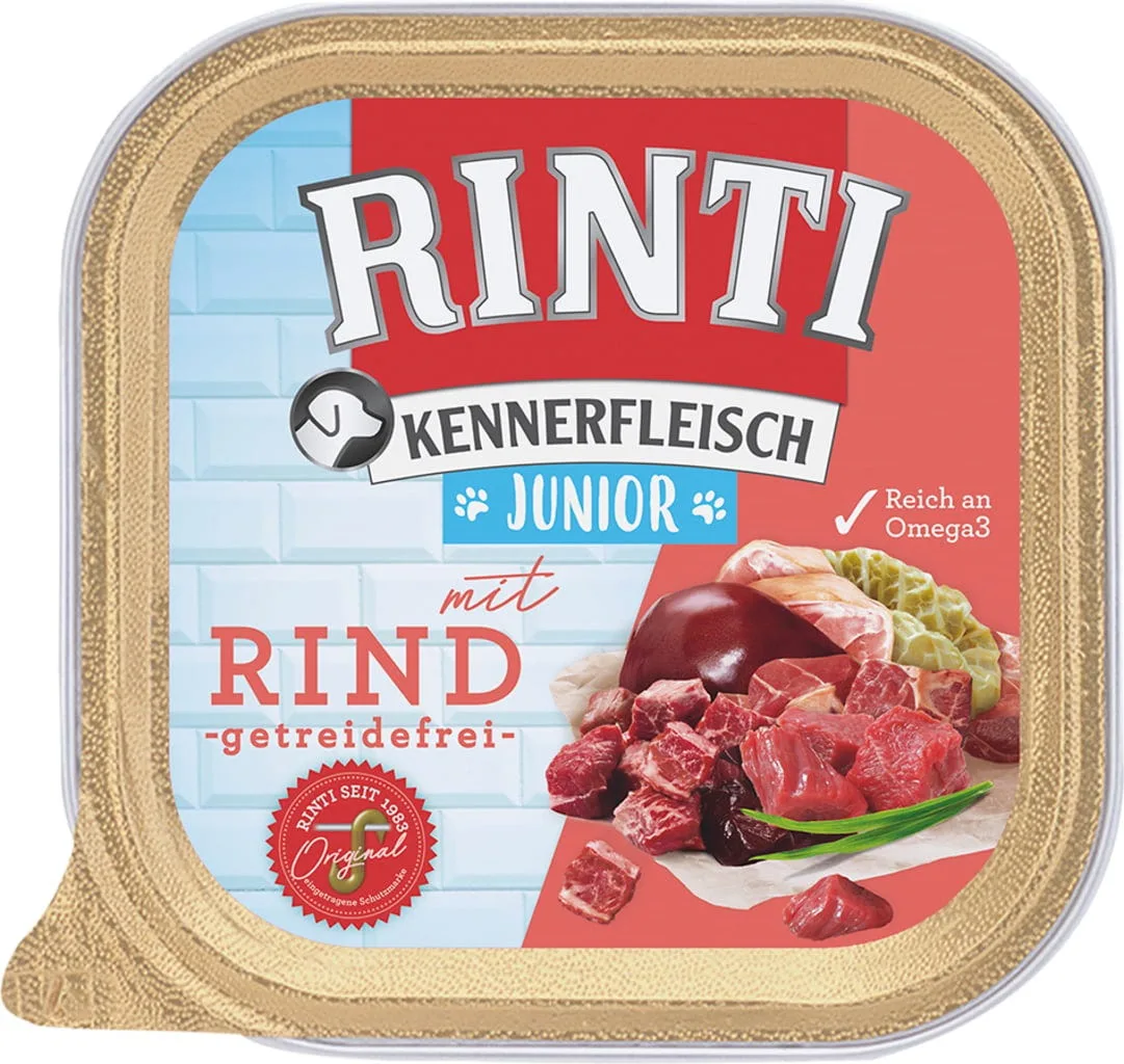 Kennerfleisch Junior Schale 300g - Rind de Rinti – photo produit