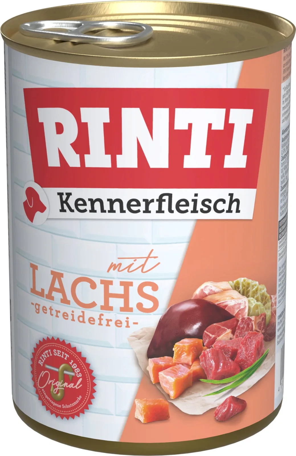 Kennerfleisch Lachs - 400 g by Rinti – product photo