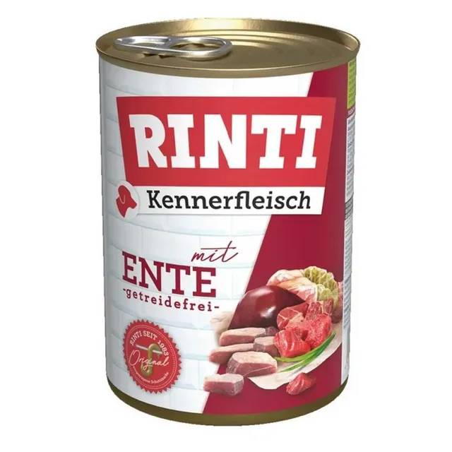 Kennerfleisch Nourriture Humide Pour Chiens Au Canard 400g