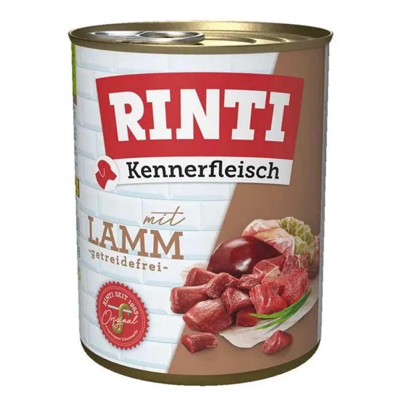 Kennerfleisch Nourriture Humide Pour Chiens à L´agneau 800g de Rinti – photo produit