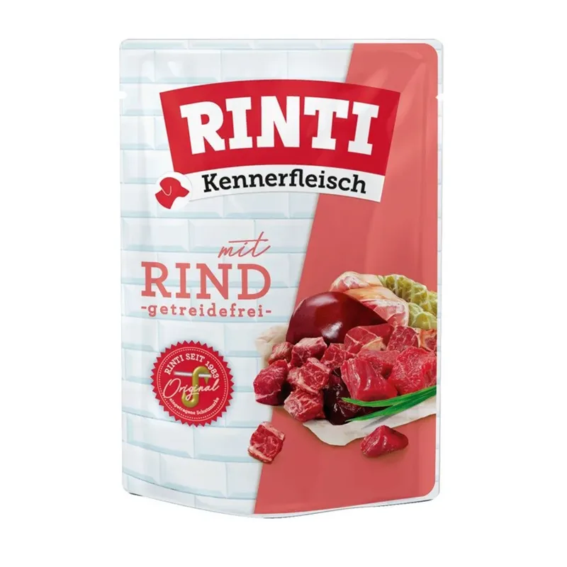 Kennerfleisch Rind Nassfutter Für Hunde 400 G by Rinti – product photo