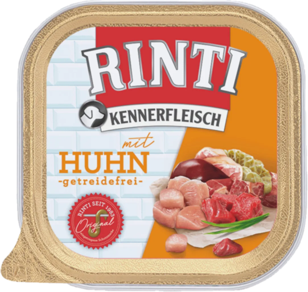 Kennerfleisch Schale 300g - Huhn by Rinti – product photo