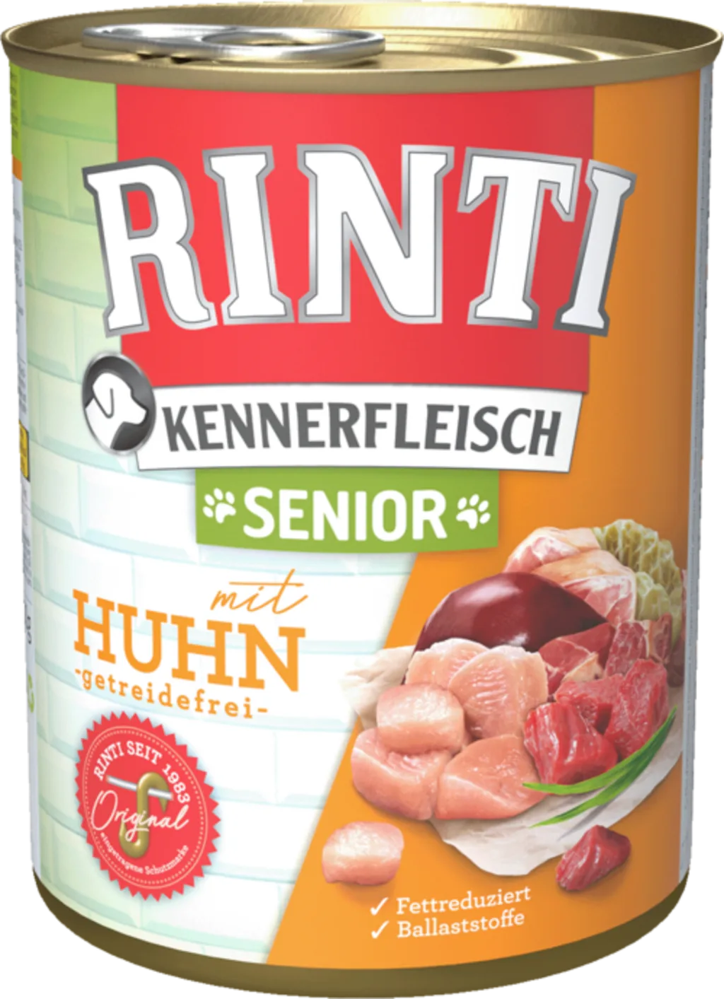 Kennerfleisch Senior 800g - Huhn van Rinti – productfoto