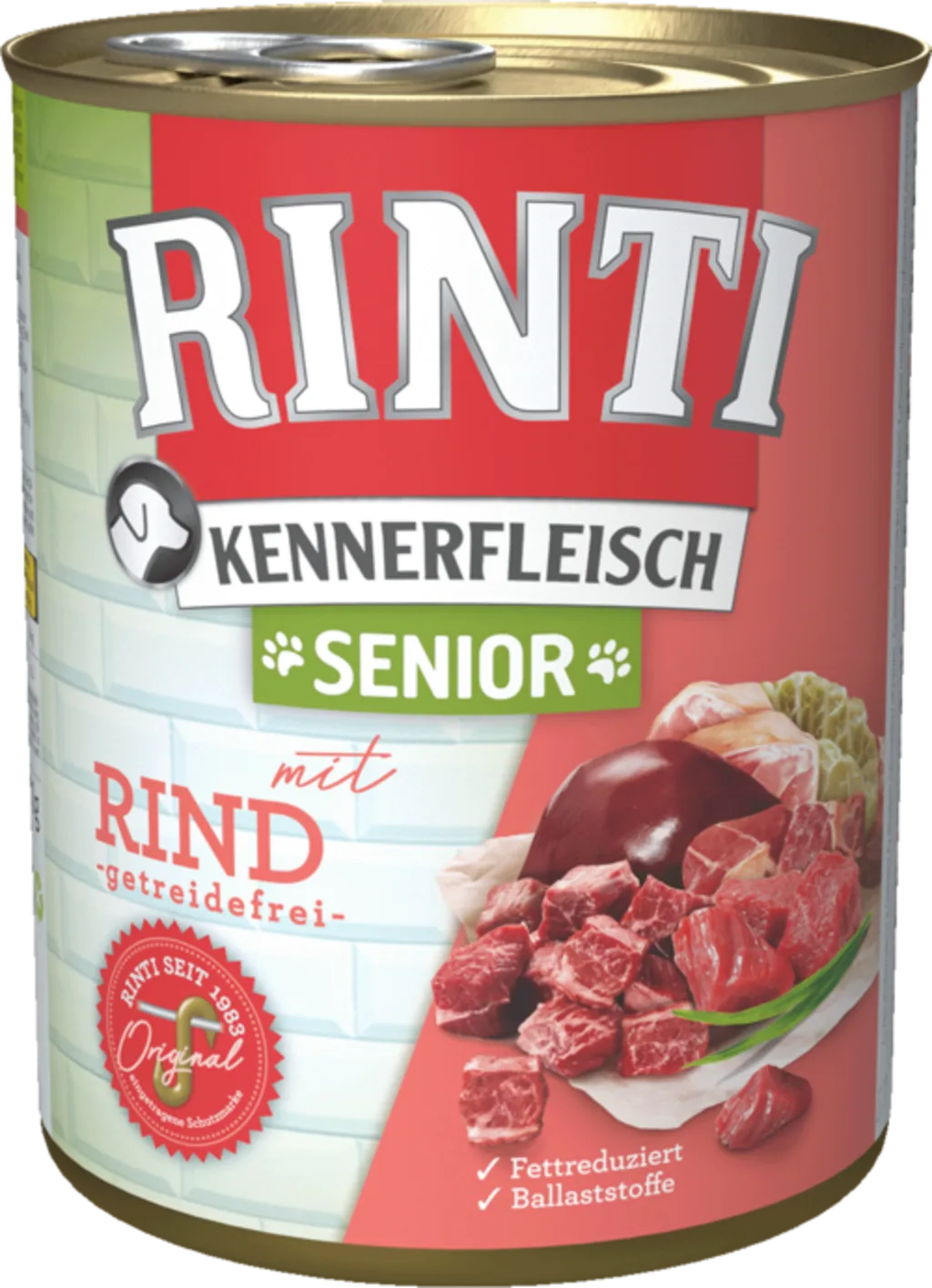 Kennerfleisch Senior 800g - Rind van Rinti – productfoto
