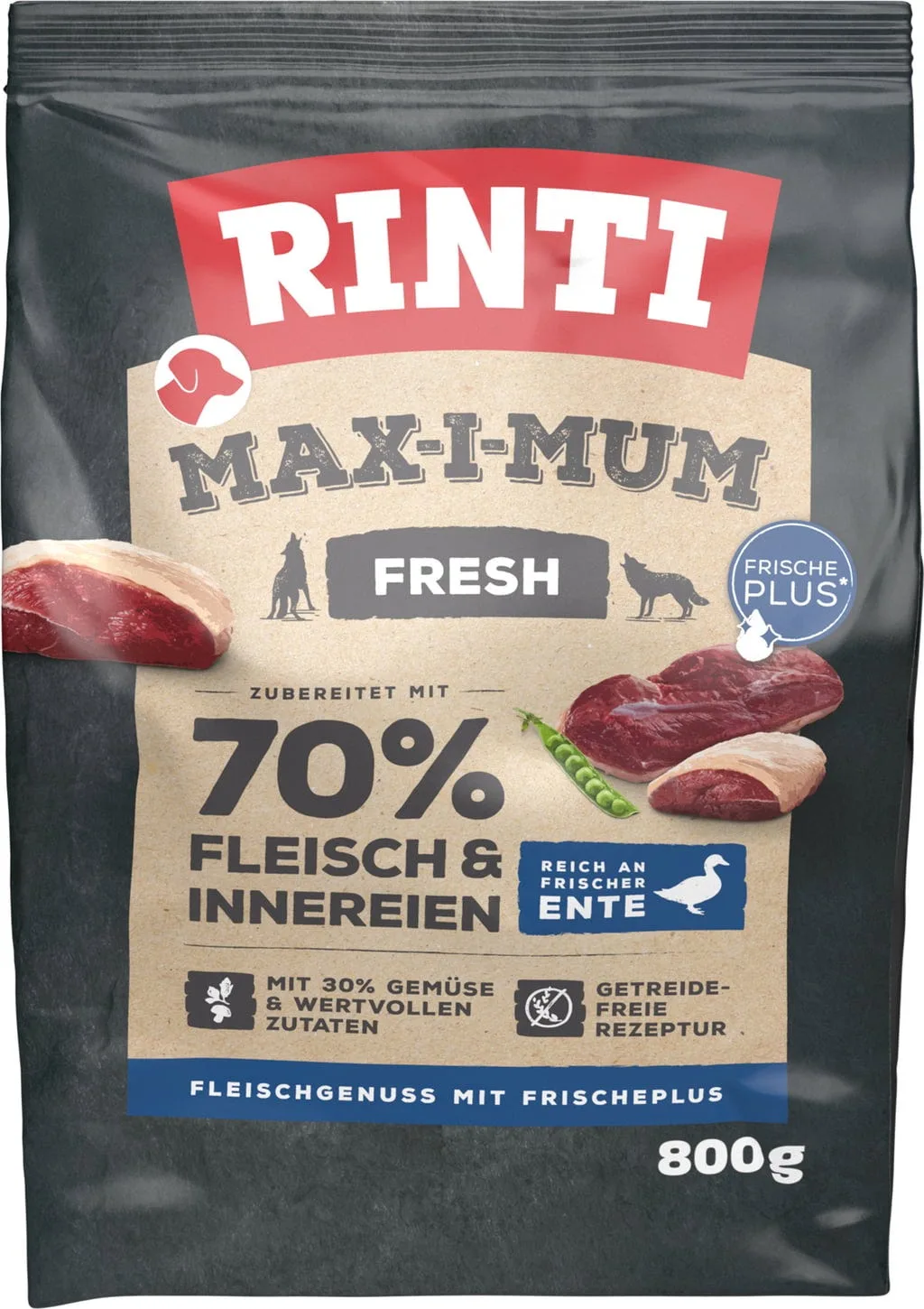 Max-i-mum Ente grainfree - 800 g van Rinti – productfoto