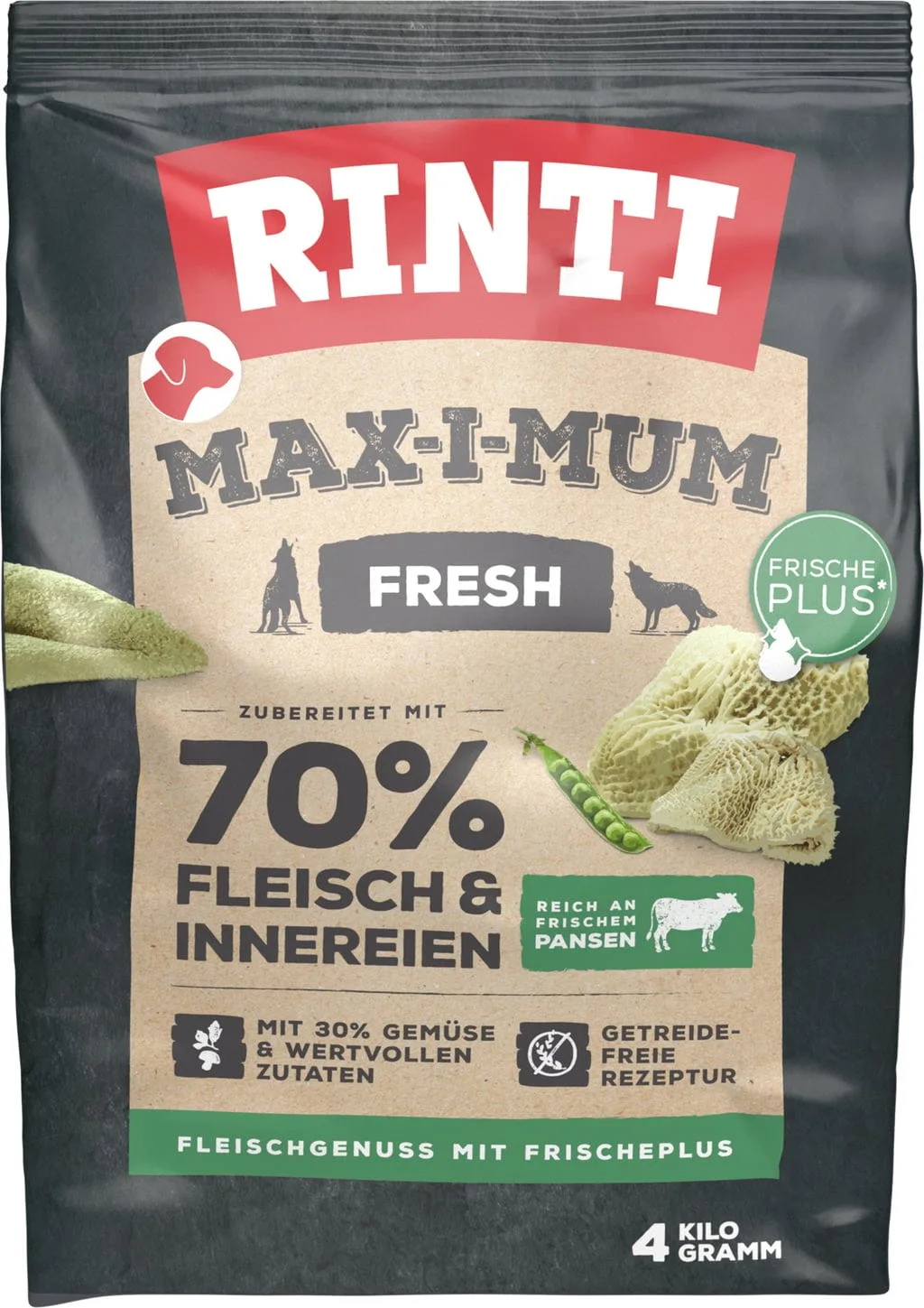 Max-i-mum grainfree 4kg, pens van Rinti – productfoto