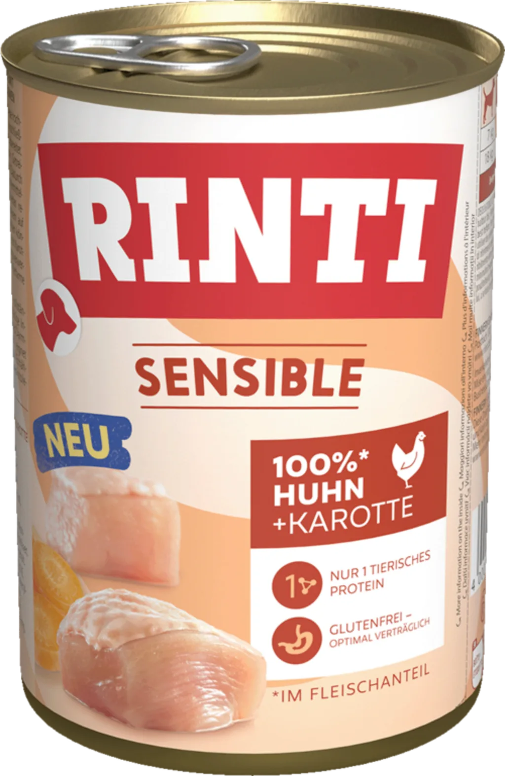Sensible Dose 400g - Huhn+Karotte by Rinti – product photo